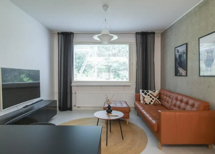 Modern 42M2 Apartment With Free Parking